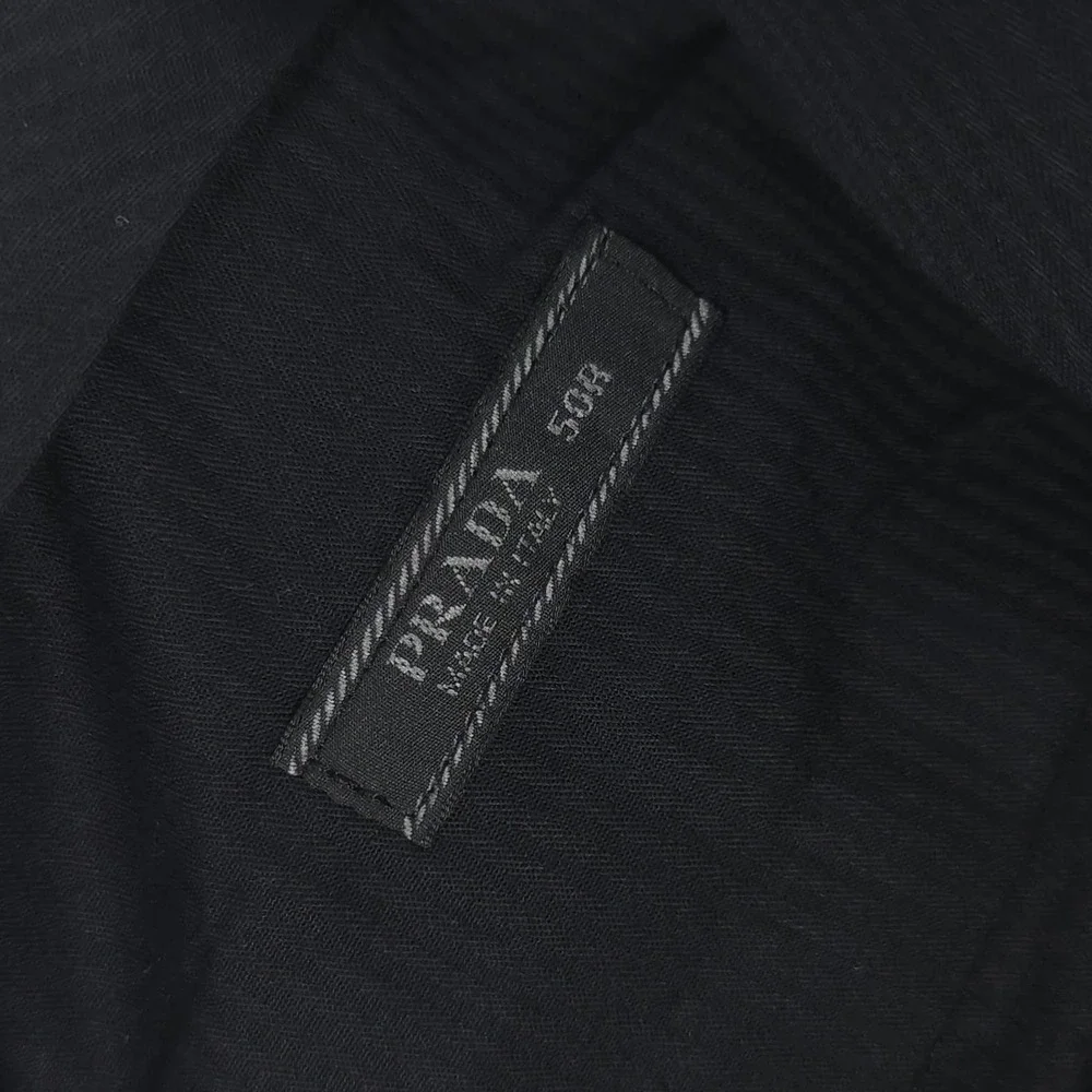 PRADA Men's Suit 2pc Blazer Pants 50R ITALY MADE Mohair‎ V Wool Small Fit UAF367